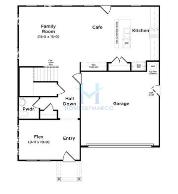 Photos of the Pelham model in the Burchwood subdivision in Stockbridge, GA