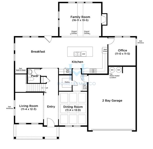 Photos of the Stonefield model in the Cambria at Traditions subdivision in Hampton, GA