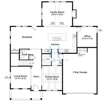Photos of the Stonefield model in the Cambria at Traditions subdivision in Hampton, GA