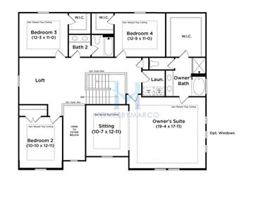 Isabella II model in Trinity Park, McDonough, GA, built by DRB Homes