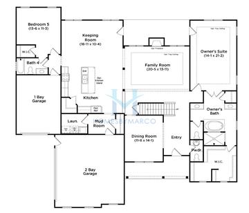 Emerson II model in Riverbend Overlook, Fayetteville, GA, built by DRB Homes