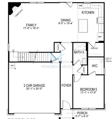 Photos of the Hanover model in the Mableton Station subdivision in Mableton, GA