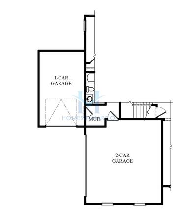 Bellview model in Butner Estates, South Fulton, GA, built by D.R. Horton