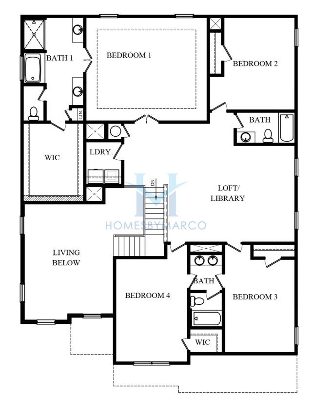 Westerly model in The Hamptons at Riverwood, Dallas, GA, built by D.R. Horton