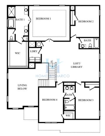 Westerly model in Butner Estates, South Fulton, GA, built by D.R. Horton