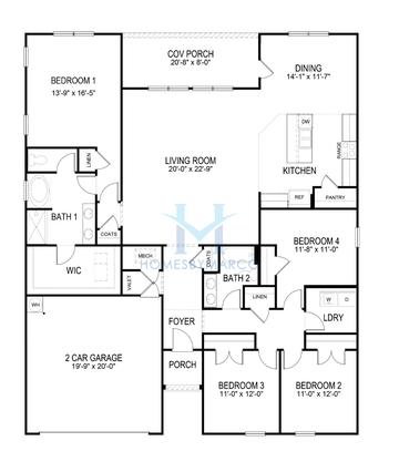 Photos of the Denton model in the Briarwood subdivision in Alachua, FL