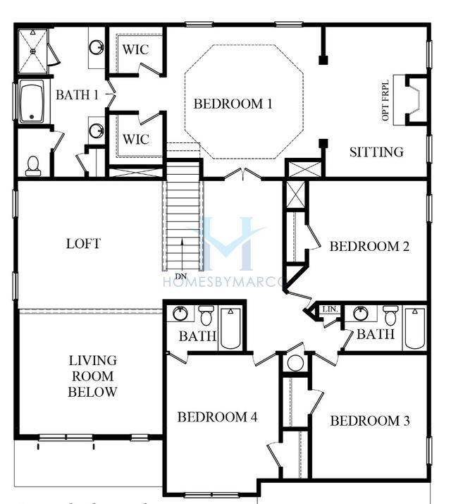 Photos of the Grayson model in the The Hamptons at Riverwood subdivision in Dallas, GA