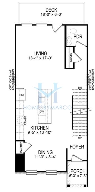 Addington model in Waypoint, Flowery Branch, GA, built by D.R. Horton
