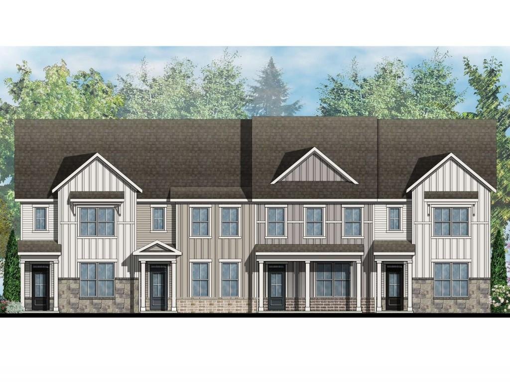 Amesbury model in Waypoint, Flowery Branch, GA, built by D.R. Horton