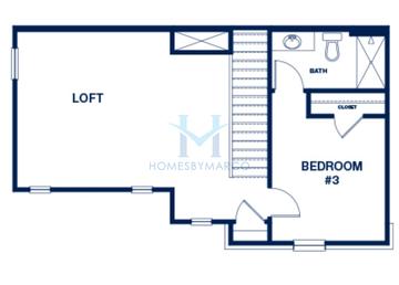 Bennett model in Independence Villas and Townhomes, Loganville, GA, built by D.R. Horton