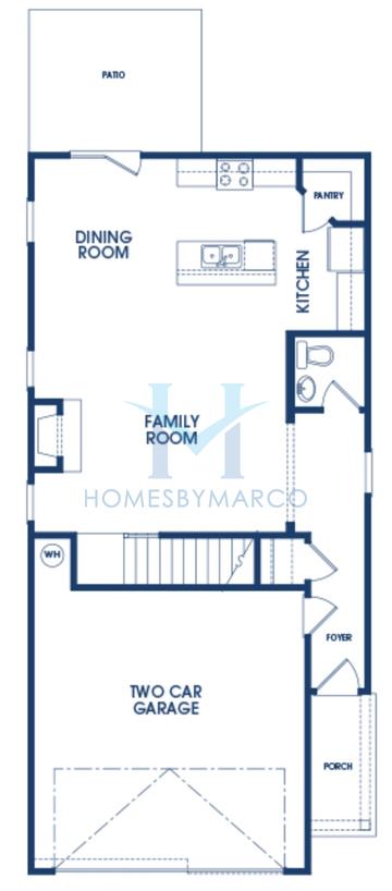 Photos of the Sudbury model in the Independence Villas and Townhomes subdivision in Loganville, GA
