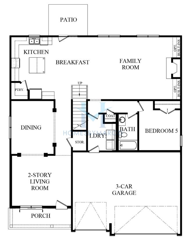 Grayson model in Briarwood, Cumming, GA, built by D.R. Horton