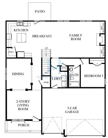 Grayson model in Butner Estates, South Fulton, GA, built by D.R. Horton