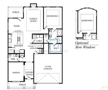 Photos of the Windsor model in the Butner Estates subdivision in South Fulton, GA