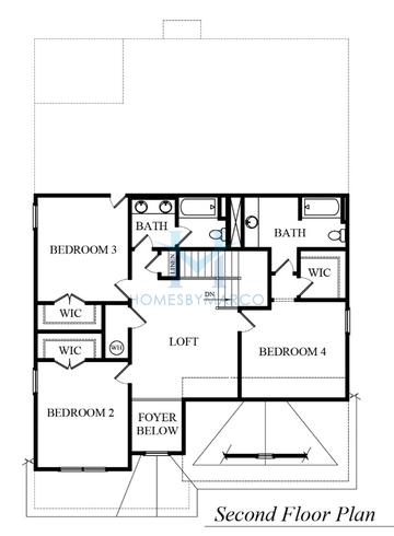 Windsor model in Butner Estates, South Fulton, GA, built by D.R. Horton