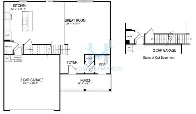 Photos of the Flora model in the Oaks at Cedar Grove subdivision in Fairburn, GA