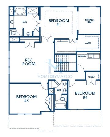 Photos of the Hampshire model in the Wildwood subdivision in Covington, GA