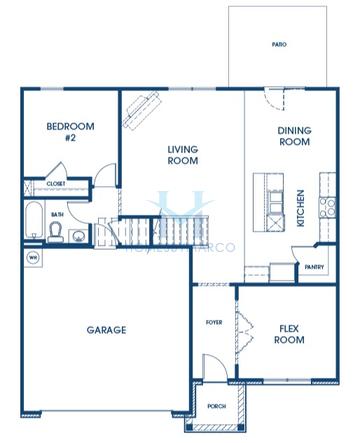 Hayden model in Oakchase at Hampton, Hampton, GA, built by D.R. Horton