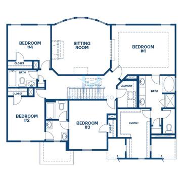 Photos of the Savannah model in the Westland subdivision in Bogart, GA