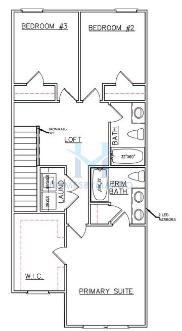 Jordan model in Azalea Hills, Temple, GA, built by Dream Finders Homes