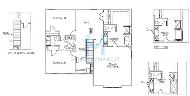 Photos of the Mira model in the Conner Springs subdivision in Social Circle, GA