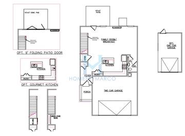 Photos of the Sierra model in the Jones Crossing subdivision in Hogansville, GA