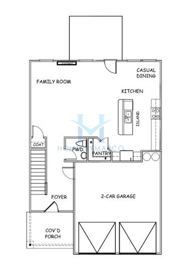 Nottely model in Creekbend Overlook, South Fulton, GA, built by Dream Finders Homes