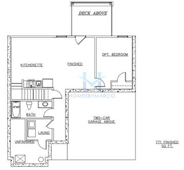 Jodeco Box Bay model in Creekbend Overlook, South Fulton, GA, built by Dream Finders Homes
