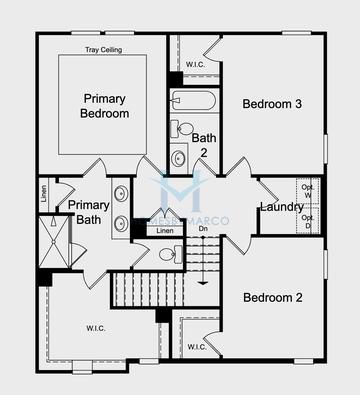Photos of the Jefferson model in the River Ridge subdivision in South Elgin, IL