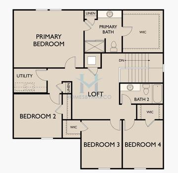 Splendor model in Mt. Tabor Ridge, Dallas, GA, built by Starlight Homes