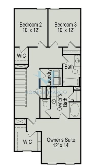 Photos of the Pinehurst model in the Fuller Station subdivision in Loganville, GA