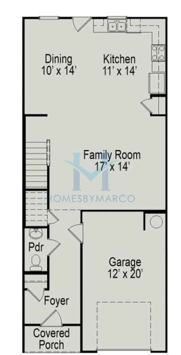 Pinehurst model in Fuller Station, Loganville, GA, built by Smith Douglas Homes