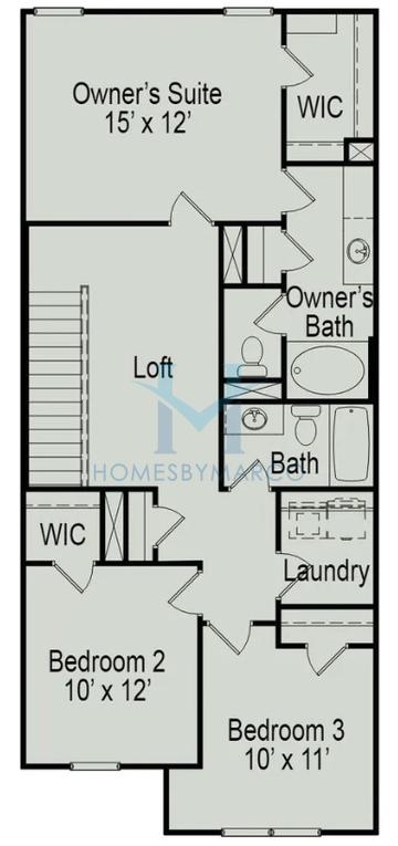 Photos of the Sonoma model in the Fuller Station subdivision in Loganville, GA