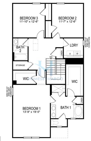 Photos of the Salisbury model in the Rosewood Farms subdivision in Acworth, GA