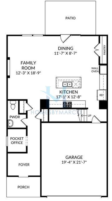 Tyndall model in Kingsley, Acworth, GA, built by Stanley Martin Homes