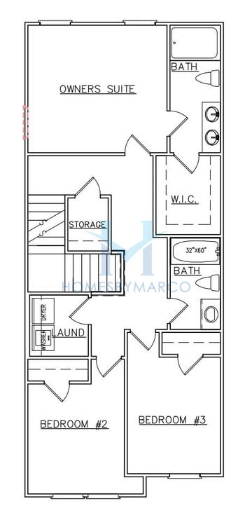 Clayton model in Campground Crossing, McDonough, GA, built by Dream Finders Homes