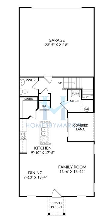 Newcomb model in Madison at Buice Lake, Acworth, GA, built by Stanley Martin Homes
