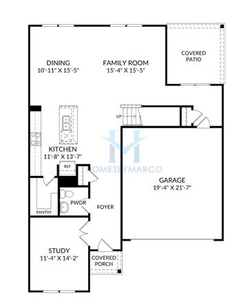 Photos of the Idlewild model in the Madison at Buice Lake subdivision in Acworth, GA