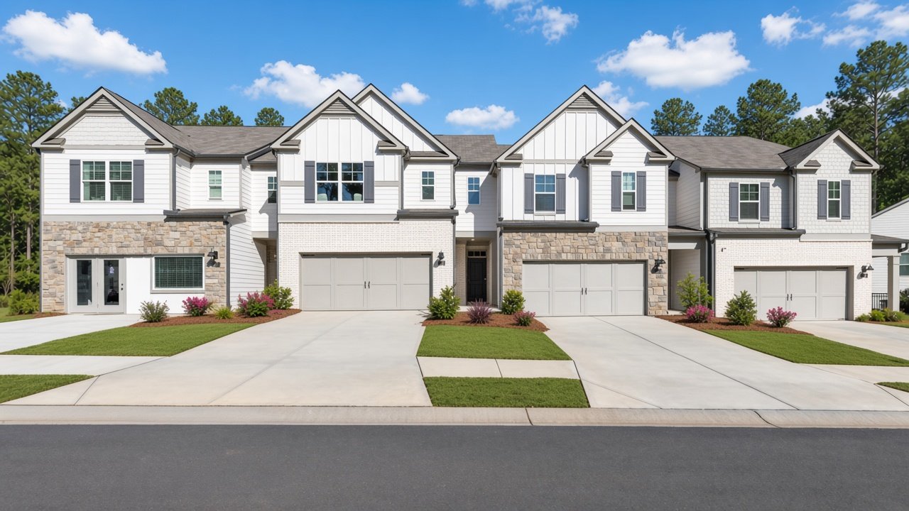 Stratford model in Barrett Cove, Marietta, GA, built by D.R. Horton