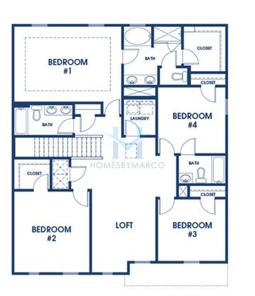 Photos of the Hanover model in the Brooks Station subdivision in Dacula, GA