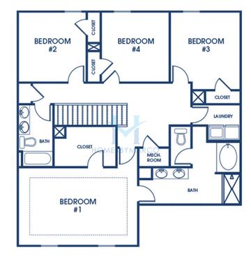 Photos of the Galen model in the Brooks Village subdivision in Dacula, GA