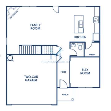 Galen model in Brooks Village, Dacula, GA, built by D.R. Horton