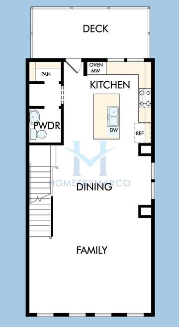 Melton model in Celesta, Decatur, GA, built by David Weekley Homes