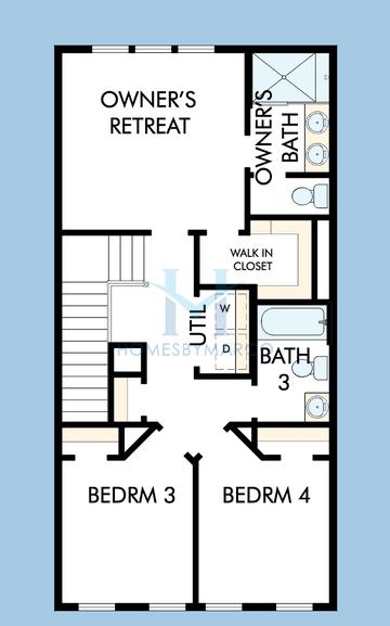 Photos of the Melton model in the Celesta subdivision in Decatur, GA