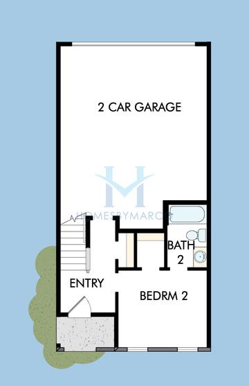 Murphey model in Celesta, Decatur, GA, built by David Weekley Homes