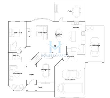 Photos of the Azalea model in the Deer Valley subdivision in Canton, GA