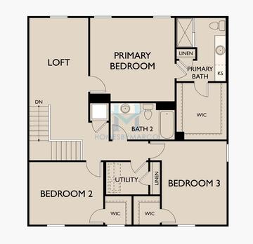 Radiance model in Kendall Grove, McDonough, GA, built by Starlight Homes