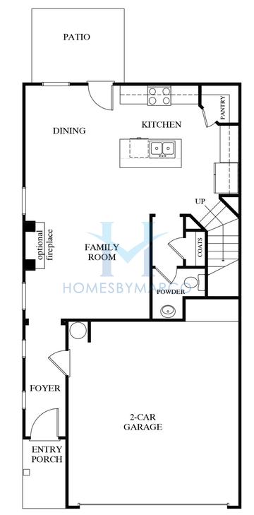 Photos of the Brookline model in the Klondike Reserve subdivision in Conyers, GA