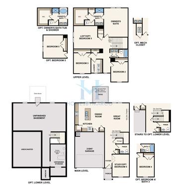 Photos of the Atlas model in the Walker Grove subdivision in McDonough, GA
