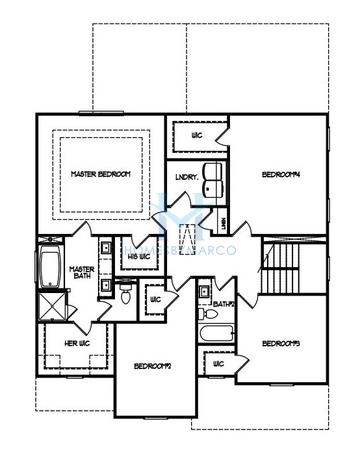 Miller model in Hemingway, Flowery Branch, GA, built by Walker Anderson Homes